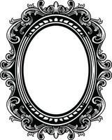 Mirror Vintage Frame vector