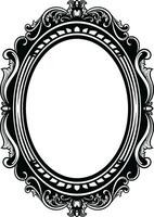 Mirror Vintage Frame vector