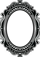 Mirror Vintage Frame vector