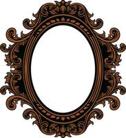 Mirror Vintage Frame vector