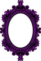 Mirror Vintage Frame vector