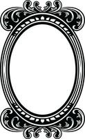 Mirror Vintage Frame vector
