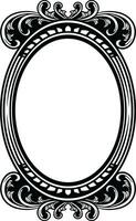 Mirror Vintage Frame vector