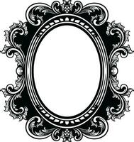 Mirror Vintage Frame vector