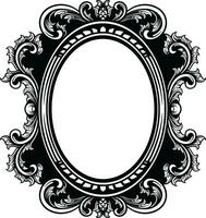 Mirror Vintage Frame vector