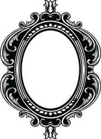 Mirror Vintage Frame vector