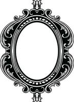 Mirror Vintage Frame vector