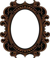 Mirror Vintage Frame vector