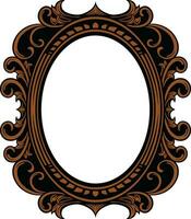 Mirror Vintage Frame vector