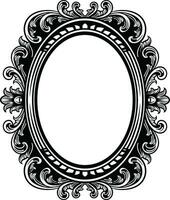 Mirror Vintage Frame vector