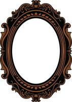 Mirror Vintage Frame vector
