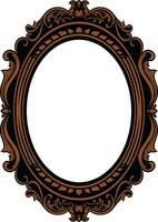 Mirror Vintage Frame vector