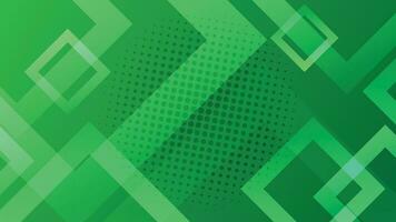 Free vector green geometric abstract background