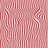 modern simple abstract wavy red color vertical line distort pattern vector