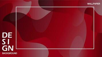 Dark background abstract gradient  red color duotone wallpaper design. vector illustration.