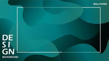 Background abstract gradient tosca color duotone design wallpaper. vector illustration