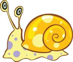 design Cute Snail. small icon for stock. vector