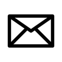 correo icono vector. correo electrónico símbolo. sobre signo. vector