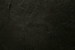 Old black background. Grunge texture. Dark wallpaper. Blackboard, Chalkboard, room Wall. photo