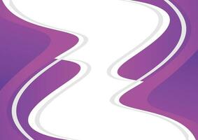 modern wave gradient white background design vector
