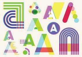 A - RISOGRAPH STOCK, COLORFUL AND COOL IN VECTOR DESIGN