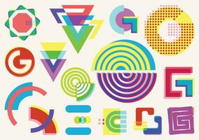 G - RISOGRAPH STOCK, COLORFUL AND COOL IN VECTOR DESIGN