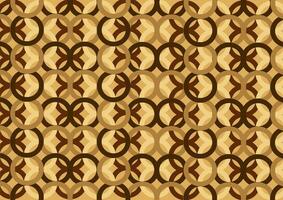 brown batik background with a simple design vector