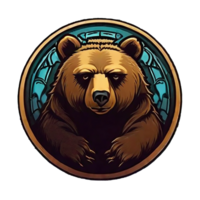 psynoia bear logo png