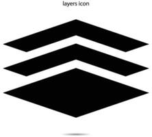 layers icon, Vector illustration