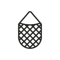 fishing net icon vector