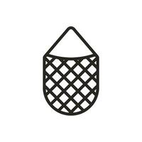 fishing net icon vector