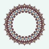 decorative round frame. Vector design elements.