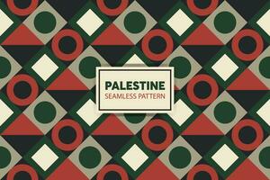 Palestinian geometric pattern background. Great for presentations and slides. vector file.
