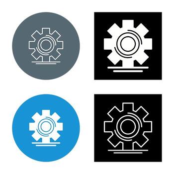 icono de vector de configuración