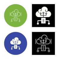 Cloud Computing Vector Icon