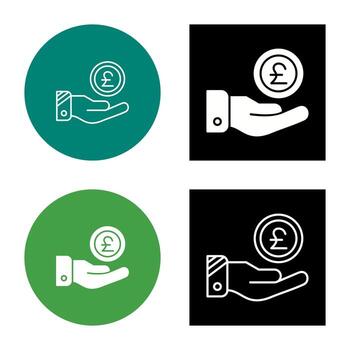 Pound Vector Icon