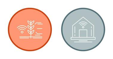 Smart Home and Smart  Icon vector