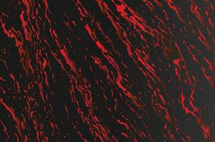 un rojo y negro mármol textura con un negro antecedentes vector