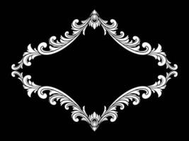 Luxury Ornament Vintage Style with  Frame vector