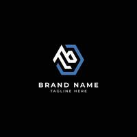 Monogram Letter TB Modern Initial Logo Design ,TB linked circle uppercase monogram logo vector