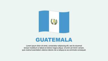 Guatemala Flag Abstract Background Design Template. Guatemala Independence Day Banner Social Media Vector Illustration. Guatemala Background