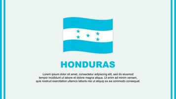 Honduras bandera resumen antecedentes diseño modelo. Honduras independencia día bandera social medios de comunicación vector ilustración. Honduras dibujos animados