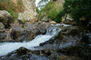 Landscape of Ribeira de Alges in Figueiro dos Vinhos in Portugal photo