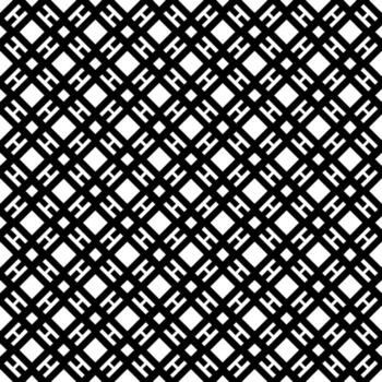 Black and white seamless abstract pattern. Background and backdrop. Grayscale ornamental design. vector