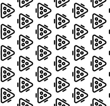 patrón abstracto sin costuras en blanco y negro. fondo y telón de fondo. diseño ornamental en escala de grises. adornos de mosaico. ilustración gráfica vectorial. vector