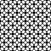 Black and white seamless abstract pattern. Background and backdrop. Grayscale ornamental design. vector