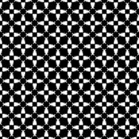 Black and white seamless abstract pattern. Background and backdrop. Grayscale ornamental design. vector