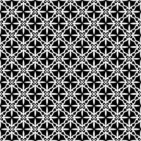 Black and white seamless abstract pattern. Background and backdrop. Grayscale ornamental design. vector