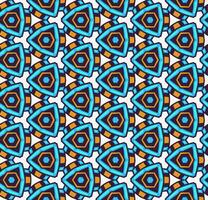 Multi color seamless abstract pattern. Background and backdrop. Multi Colored. Colorful ornamental design. Colored mosaic ornaments. Vector graphic illustration.