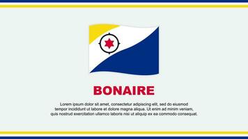 bonaire bandera resumen antecedentes diseño modelo. bonaire independencia día bandera social medios de comunicación vector ilustración. bonaire diseño